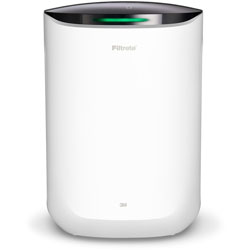 Filtrete™ Smart Medium Room Air Purifier, 150 sq ft Room Capacity, White