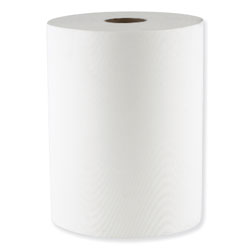 Morcon Paper 10 Inch TAD Roll Towels, 10 in x 700 ft, White, 6/Carton
