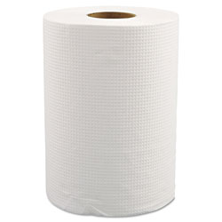 Morcon Paper Morsoft Universal Roll Towels, 8" x 350 ft, White, 12 Rolls/Carton (MORW12350)