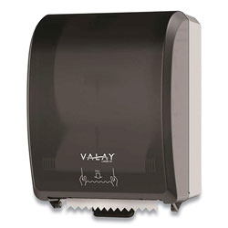 Morcon Paper Valay Controlled Towel Dispenser, Y-Notch, 12.3 x 9.3 x 15.9, Black