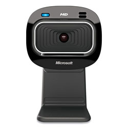 Microsoft LifeCam HD-3000 Universal Webcam, 1280 pixels x 720 pixels, 1 Mpixel, Black