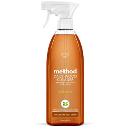 Method Products Wood for Good Daily Clean, 28 oz Spray Bottle, 8/Carton