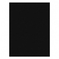 Nature Saver Construction Paper, Smooth Texture, 9"x12", Black