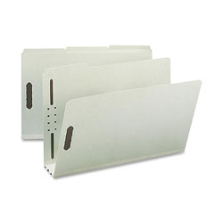 Nature Saver Pressboard Fastener Folder, 25 Pt, 3 Expandable, 1/3 Tab, Legal, 25/Box