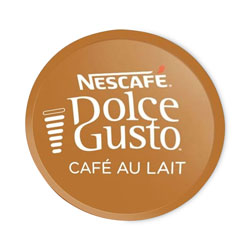 Dolce Gusto Capsules, Cafe Au Lait, 16/Box