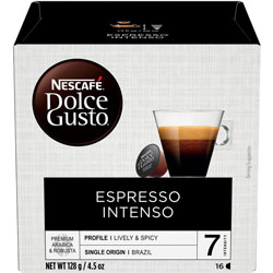 Nescafe Espresso Intenso Coffee - Compatible with - 4 oz - 16 / Box