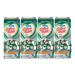 Coffee-Mate® Liquid Coffee Creamer, Irish Creme, 0.38 oz Mini Cups, 50/Box, 4 Boxes/Carton, 200 Total/Carton