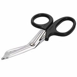 North Safety Products EMS Utility Scissors, Black, 7 1/4