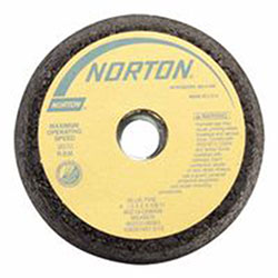 Norton BlueFire Snagging Cup Wheel, 6in Dia, 2in Thick, 5/8in Arbor, 16 Grit