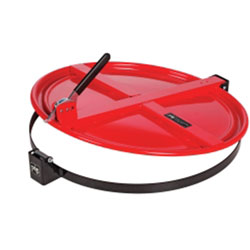 PIG® Latching Drum Lid for 55 Gallon Drum - Red