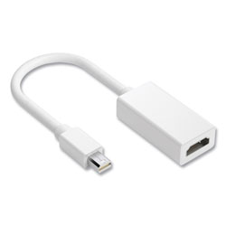NXT Technologies™ Mini DisplayPort to HDMI Adapter, 6 in, White