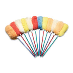 O'Dell® Lambswool Duster, 26 in Length, Assorted Wool/Handle Color