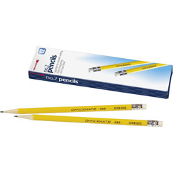 Officemate No. 2 Economy Pencil, Non Toxic, Medium Soft Bonded Lead