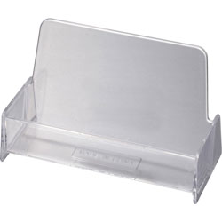 Officemate Business Card Holder, Shatter Resistant, Clear