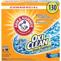 OxiClean® Powder Detergent - Powder - 160 oz (10 lb) - 1 Each - Orange