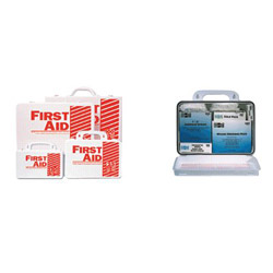Pac-Kit 10 Person Steel Weatherproof First Aid Kit w/E