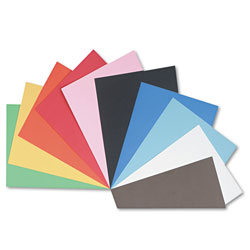 Pacon Construction Paper, 76 lbs., 18 x 24, Assorted, 50 Sheets/Pack