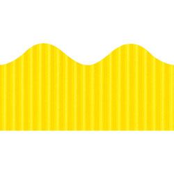 Pacon Scalloped Decorative Border, 2 1/4"x50', Yellow