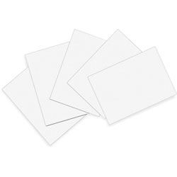 Pacon Index Cards, Unruled, 3 in x 5 in, 100/PK, White