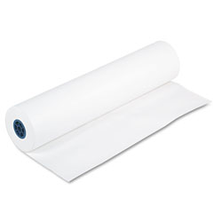Pacon Kraft Paper Roll, 40lb, 36 in x 1000ft, White