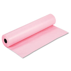 Pacon Rainbow Duo-Finish Colored Kraft Paper, 35lb, 36 in x 1000ft, Pink