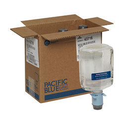 Pacific Blue Ultra Gentle Foam Hand Soap Dispenser Refill, Dye and Fragrance Free, 1,200 mL/Bottle, 3 Bottles/Case (GPC43716)