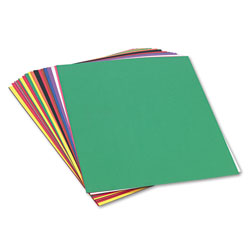 Pacon Construction Paper, 58lb, 24 x 36, Assorted, 50/Pack