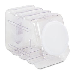 Pacon Interlocking Storage Container with Lid, Clear Plastic (PAC27660)