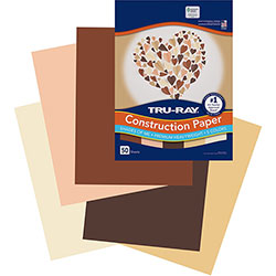 Pacon Construction Paper - Art Project, Craft Project - 9 inWidth x 12 inLength - 76 lb Basis Weight - 50 / Pack - Assorted - Fiber, Sulphite