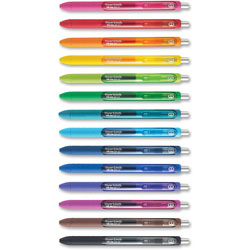 Papermate® Retractable Gel Pens, .7mm, 14/PK, Ast Barrel/Ink,