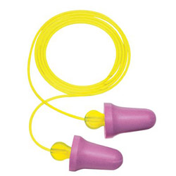 Peltor No Touch Safety Ear Plugs Corded (100 Pr/ Box)