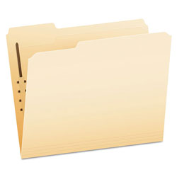 Pendaflex Manila Folders with One Fastener, 1/3-Cut Tabs, Letter Size, 50/Box (ESSFM210)