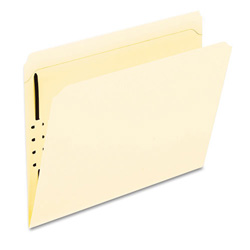 Pendaflex Manila Folders with One Fastener, Straight Tab, Letter Size, 50/Box