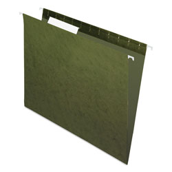 Pendaflex Standard Green Hanging Folders, Letter Size, 1/3-Cut Tab, Standard Green, 25/Box (ESS81601)