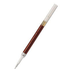 Pentel Refill for Pentel EnerGel Retractable Liquid Gel Pens, Needle Tip, Medium Point, Red Ink