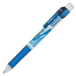 Pentel .e-Sharp Mechanical Pencil, 0.7 mm, HB (#2.5), Black Lead, Blue Barrel, Dozen (PENAZ127C-CS)