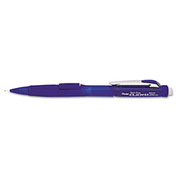 Pentel Mechanical Pencil, w/Twist Eraser, Refillable, 0.5mm, Blue