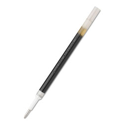 Pentel Refill for Pentel EnerGel Retractable Liquid Gel Pens, Conical Tip, Bold Point, Black Ink (PENLR10A)