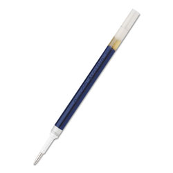 Pentel Refill for Pentel EnerGel Retractable Liquid Gel Pens, Conical Tip, Bold Point, Blue Ink (PENLR10C)