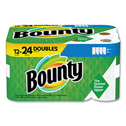 Bounty Select-a-Size Kitchen Roll Paper Towels, 2-Ply, 5.9 x 11, White, 90 Sheets/Roll, 12 Rolls/Carton