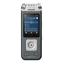 Philips Voice Tracer 6110 Digital Recorder, 8 GB, Black