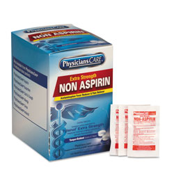 Physicians Care Pain Relievers/Medicines, XStrength Non-Aspirin Acetaminophen,2/Packet,125 Pk/Bx