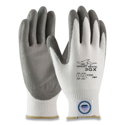 PIP Great White 3GX Seamless Knit Dyneema Diamond Blended Gloves, Small, White/Gray