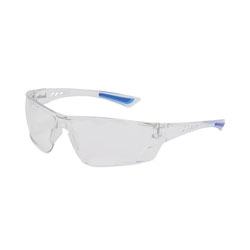 Bouton Recon Safety Glasses, Anti-Fog, Anti-Scratch, Clear Temples, Clear Lens