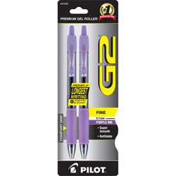 Pilot Retractable Fine Point Gel Rollerball Pen, Purple