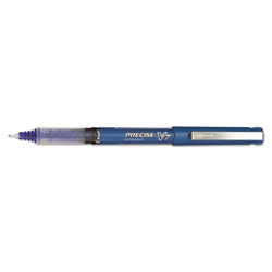 Pilot Precise V7 Stick Roller Ball Pen, Fine 0.7mm, Blue Ink/Barrel, Dozen (PIL35349)