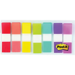 Post-it® Small Flags, Seven Assorted Colors, 190 Flags