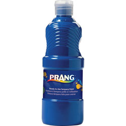 Prang Ready-to-Use Tempera Paint, Blue, 16 oz (DIX21605)