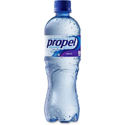 Propel Flavored Water, Grape, Bottle, 500mL, 24/Carton (QKR00173)