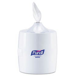Purell Hand Sanitizer Wipes Wall Mount Dispenser, 1200/1500 Wipe Capacity, White (GOJ901901)